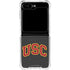 University of Southern California USC Official Logo Galaxy Z Flip6 Clear Case